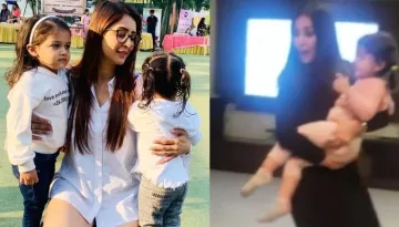 Chahatt Khanna Spends Quality Time With Her Daughters, Zohar And Amaira Amidst The Lockdown