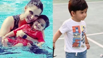 Sania Mirza's Son, Izhaan Mirza Malik Welcomes Summer As He Enjoys A Splash In A Water Pool