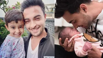 Aayush Sharma Tries To Fulfil His Fatherly Duties As He Is Spending Time At Panvel With His Family