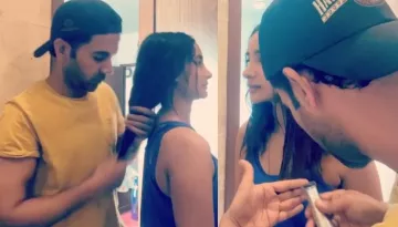 Rajkummar Rao Turns Hairstylist For His Quarantine Partner, Patralekhaa And We Are Totally Impressed