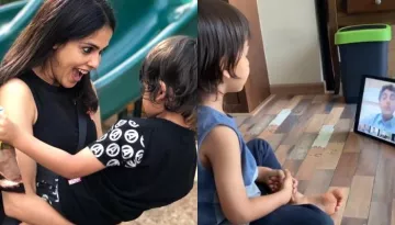 Genelia Deshmukh Gives Us A Glimpse Of How Her Son, Riaan Is Learning New Things Amidst Quarantine
