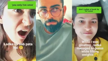 Anushka Sharma's Reaction When Virat Kohli Aced 'Guess The Gibberish' Challenge While Weight Lifting