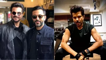 Anil Kapoor Reveals His Fitness Mantra By Flaunting Biceps, Son-In-Law, Anand Ahuja Agrees With Him