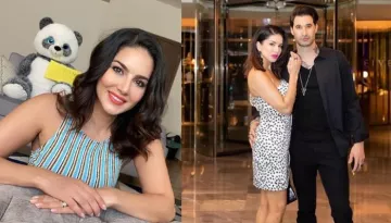 Sunny Leone Takes Her Revenge By Showing How Daniel Weber Lounges Around The House Doing Nothing