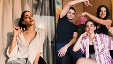 Alaya F Takes 'Who's More Likely To' Challenge With Her Mother, Pooja Bedi And Brother, Omar F