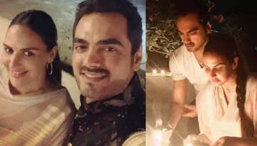 Esha Deol Shares A Selfie With Her Hubby, Bharat Takhtani From Their Favourite Spot Of The House