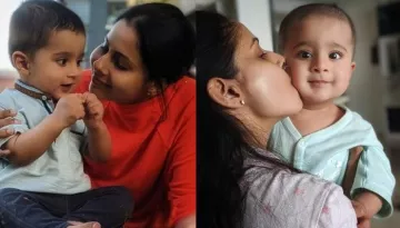 Chhavi Mittal's 10-Month-Old Son, Arham Hussein Helps His Mommy In The Kitchen
