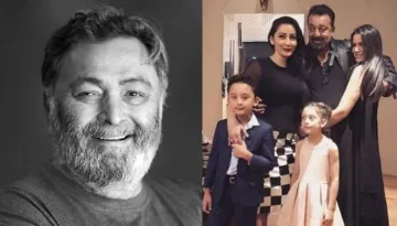 Maanayata Dutt And Trishala Dutt Console Sanjay Dutt As He Misses His 'Elder Brother', Rishi Kapoor
