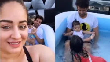 Mahhi Vij Shares Glimpses Of Her Daughter, Tara Jay Bhanushali's First Pool Party With Her Siblings