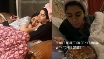 Janhvi Kapoor Bakes Banana With Toffee Sauce, Sister, Khushi Kapoor's Epic Reaction Is Unmissable
