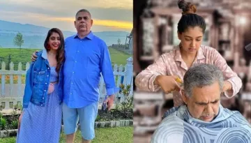 Niti Taylor Ignites Her Inner Hairstylist To Give Father A Perfect Haircut In Lockdown, Shares Video