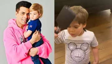 Karan Johar's Son, Yash Johar Reveals The Reason Behind Combing His Hair And It's Adorably Hilarious