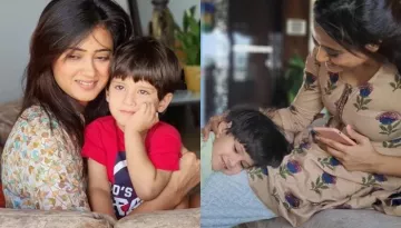 Shweta Tiwari Teaches Her 'Nanhayatri', Reyansh How To Ride A Cycle, Shares Adorable Pictures