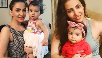 Navina Bole's Daughter, Kimaayra Wore Her Mommy's Childhood Dress On Her First Birthday