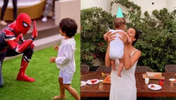 Lisa Haydon Celebrates Her Elder Son, Zack's Third Birthday, Fulfils His Dream Of Meeting Spider Man