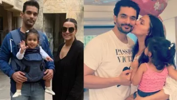 Neha Dhupia Reveals If Mehr Is A Daddy's Girl Or Mommy's, Angad Bedi Reveals Whom He Loves The Most