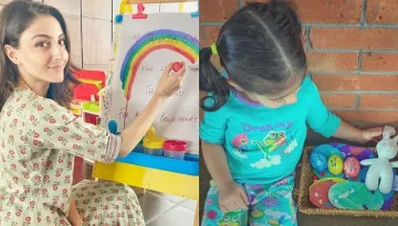 Soha Ali Khan Shares Her Daughter, Inaaya's Cute Finger Painting To Thank The COVID-19 Fighters