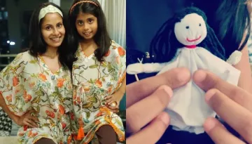 Chhavi Mittal Sews A Doll For Her 'Little Doll', Areeza As She Was Feeling Low Amidst The Lockdown