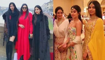 Janhvi Kapoor Twinned With Late Mom, Sridevi And Sister, Khushi In Kimono Proved To Be Fashionistas