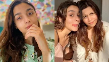 Alia Bhatt And Shaheen Bhatt Look Adorable While Eating Mangoes In This Unseen Childhood Picture