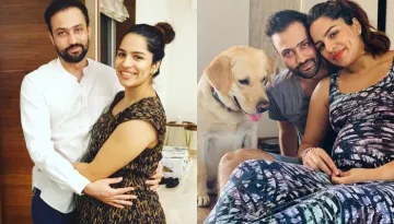 Shikha Singh Of 'Kumkum Bhagya' Flaunts Her Baby Bump In These Adorable Family Pictures With Pooch