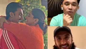 Deepika Padukone Interrupts Ranveer Singh's Live Chat, Spills Some Beans On His Bad Badminton Skills