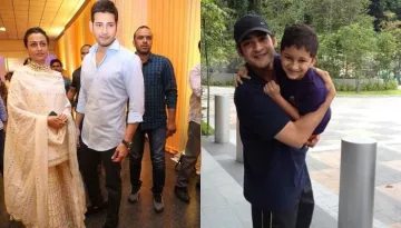 Namrata Shirodkar Shares A Quirky Photo Of Mahesh Babu Busy In An 'After Swimming' Chat With Son