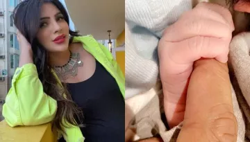 Mansi Sharma Shares The First Picture Of Her Baby Boy, Hredaan Yuvraaj Hans With An Emotional Note
