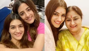 Kriti Sanon And Nupur Sanon Teach Their Mom 'Hip Hop' Steps On 'London Thumakda' [Video Inside]