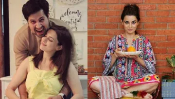Sumeet Vyas Takes Care Of New Mommy, Ekta Kaul In Hospital, While She Makes Faces On Eating Salad