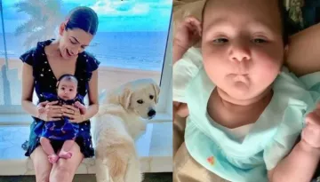 Smriti Khanna Posted A Video Of Baby Girl, Anayka Asking Help From Her Mother To Balance Her Cheeks