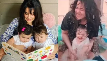Sara Arfeen Khan's Pool Party With Kids, Zidane And Alizah Is What Lockdown Dreams Look Like