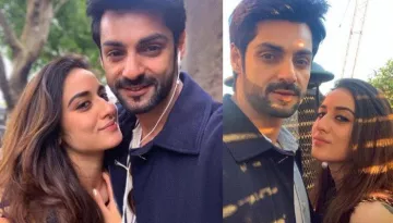 On Karan Wahi's Birthday, His Girlfriend, Uditi Singh Baked A Cake For Him And Shared Rare Photos