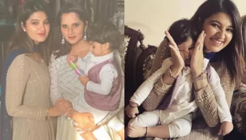 Sania Mirza's Baby Boy, Izhaan Mirza Malik Teaches His 'Khaala', Anam Mirza 'How To Take Baby Steps'