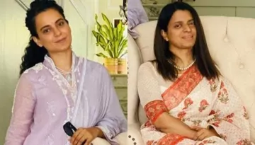 Kangana Ranaut Turns Hairstylist As She Gives A New Haircut To Sister, Rangoli Chandel