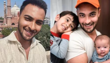 Aayush Sharma's Son, Ahil Sharma Learns The Alphabet, The Proud Daddy Calls It A 'Priceless Moment'