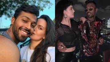 Hardik Pandya Shares Cute 'Happiness In Life' Pictures With His Darling Wife, Natasa Stankovic