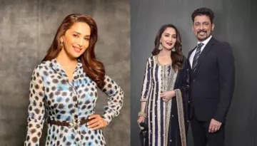 Madhuri Dixit Turns Hairstylist For Her Hubby, Sriram Nene, Says Had Fun Experimenting [Pic Inside]