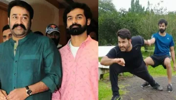 Mohanlal Wishes Son, Pranav Mohanlal 'Happy Birthday' With An Adorable 'Now And Then' Photo And Note