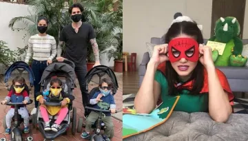 Sunny Leone Reveals How She Had Mask-Trained Her Little Ones, Nisha, Asher And Noah With A Game