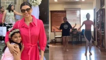 Sushmita Sen Records And Shares Her Daughter, Alisah And Her BFF, Alexa's Beautiful Dance Cover