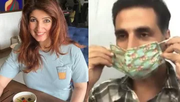 Twinkle Khanna Is Not Happy With Her Hubby, Akshay Kumar, Asks Him To Not Rob Her Pretty Floral Mask