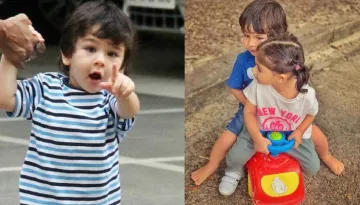 Taimur Ali Khan And Inaaya Naumi Kemmu Get Papped Wearing Masks As They Step Out In The City