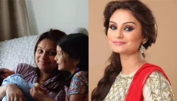 Dimpy Ganguly Shows 'Sibling Love' Of Her 4-Year-Old Daughter, Reanna And 3-Month-Old Son, Aryaan
