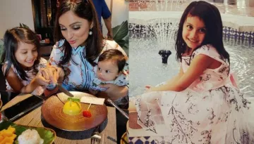 Dimpy Ganguly's 4-Year-Old Daughter, Reanna Makes A Handmade Card For Her Birthday