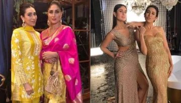 Karisma Kapoor Twinned With Sister, Kareena Kapoor In Multi-Coloured Skirt, Calls It Sister Thing