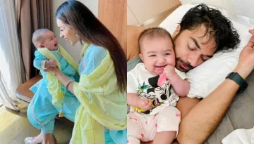 Smriti Khanna's Daughter, Anayka Looks Like A Cute Colour Palette In This Adorable Video