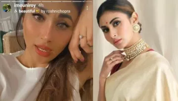 Mouni Roy Flaunting A Diamond Ring In An Instagram Story Makes Us Wonder If She Secretly Got Engaged