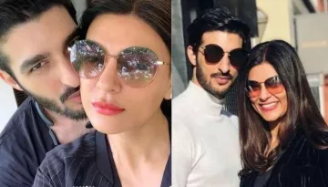 Sushmita Sen Checks Out A Picture Of Beau, Rohman Shawl Clicked By Her On Her Laptop, Shares Glimpse