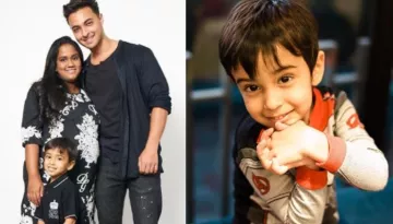 Arpita Khan And Aayush Sharma's Son, Ahil Sharma Looks Adorable As He Protects Himself From COVID-19